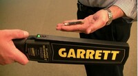 United States Garrett handheld metal detectors
